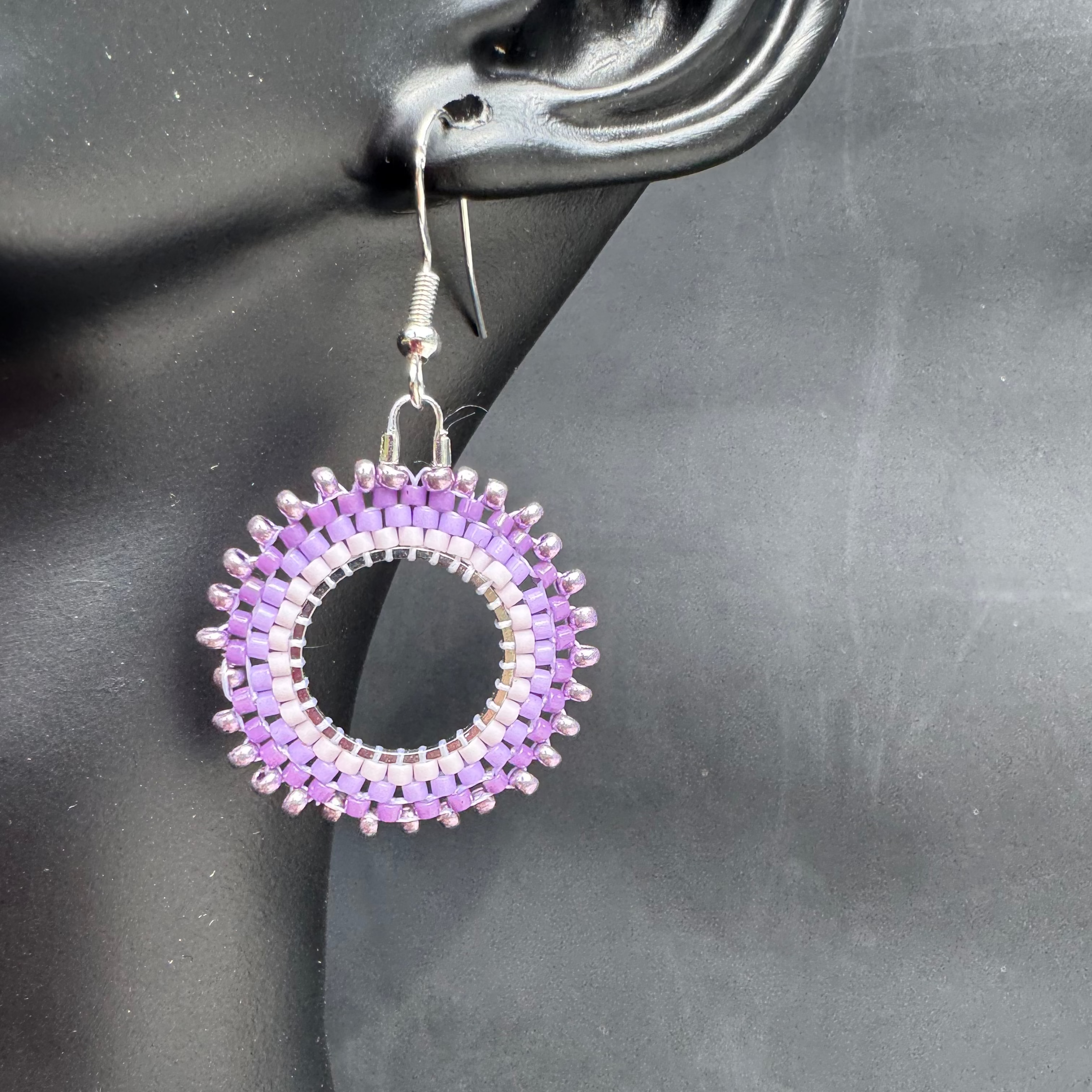 The Oshun Earrings in "Royalty"