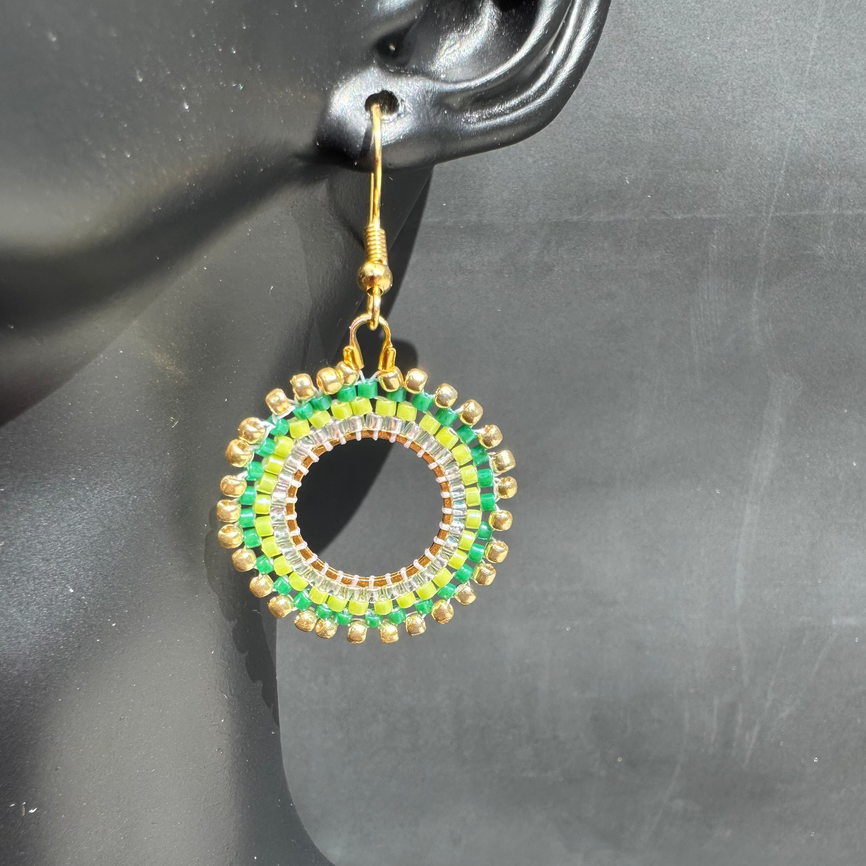 The Oshun Earrings in "Good Luck Charm"