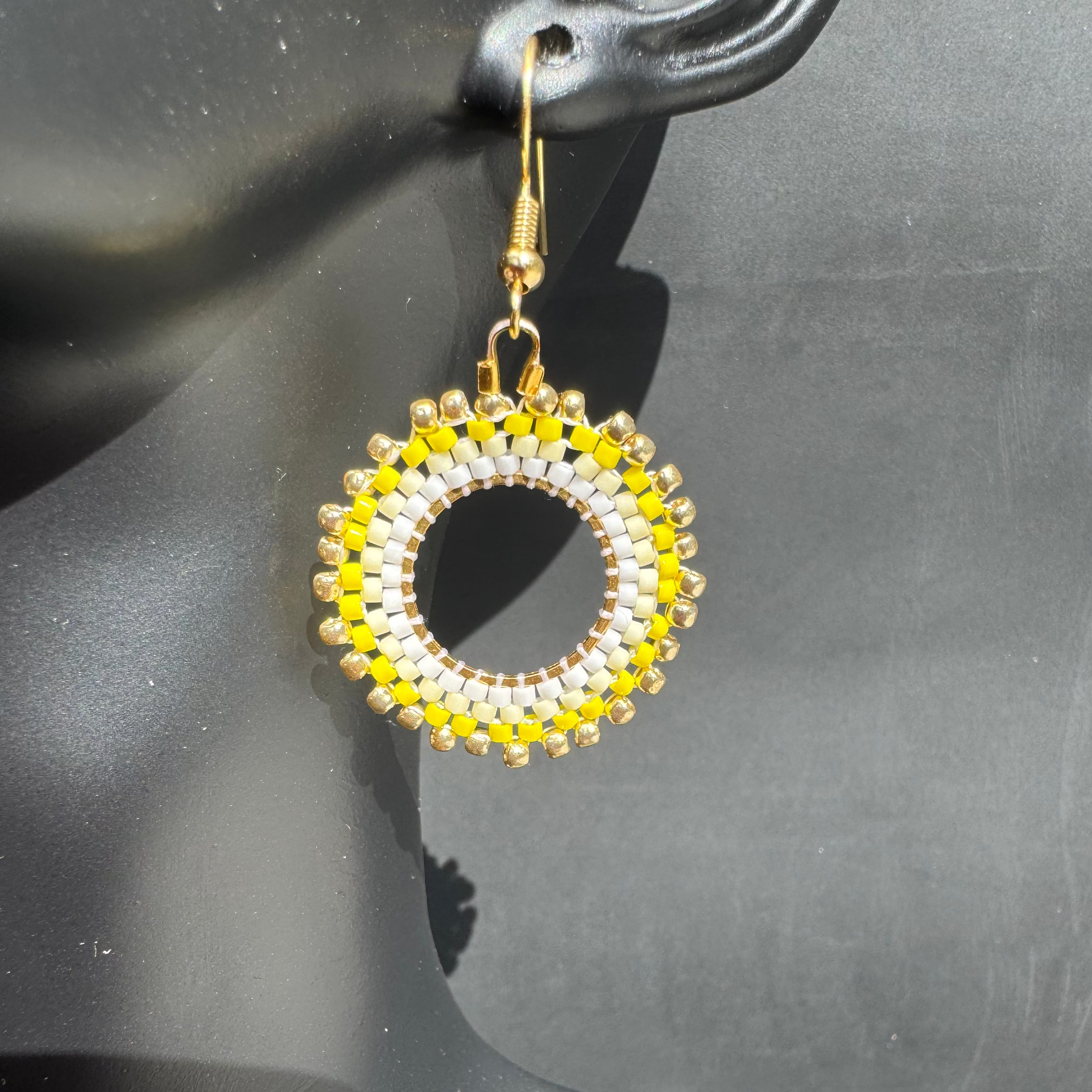 The Oshun Earrings in "Sunburst"